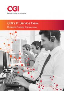 CGI's IT Service Desk