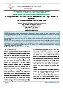 Change In Fear Of Crime In The Renovated Old City ...