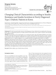 Changing Clinical Characteristics according to ... - KoreaMed Synapse