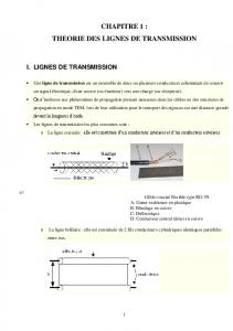 CHAPITRE 1 : GENERALITES