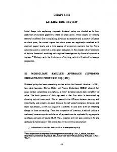 chapter 2 literature review - Shodhganga