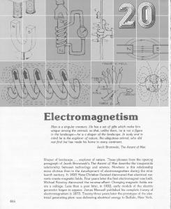 Chapter 20. Electromagnetism