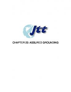 CHAPTER 23: ASSURED GROUNDING