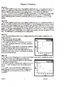 Chapter 3 Solutions