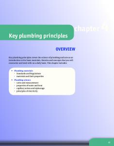 Chapter 4 - Key plumbing principles - sample pages from Plumbing ...