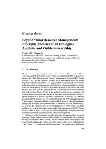 Chapter eleven: Beyond Visual Resource