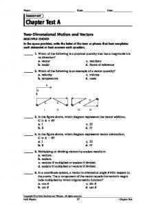 Chapter Test A - Angelfire