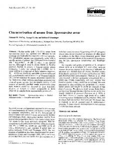 Characterization of urease from - Springer Link