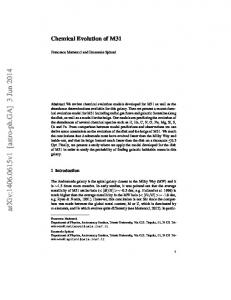 Chemical Evolution of M31