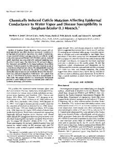 Chemically Induced Cuticle Mutation Affecting ... - Plant Physiology