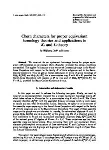 Chern characters for proper equivariant homology