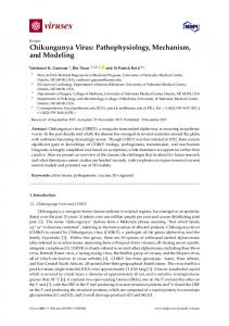 Chikungunya Virus - MDPI