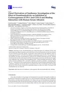 Chiral Derivatives of Xanthones - MDPI