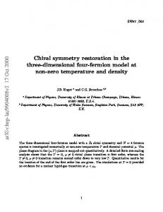 Chiral symmetry restoration in the three-dimensional four-fermion