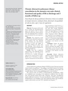 Chronic obstructive pulmonary disease