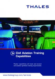 Civil aviation training capabilities