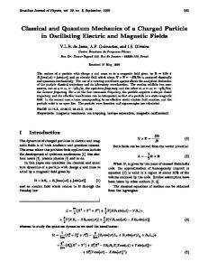 Classical and Quantum Mechanics of a Charged Particle in Oscillating