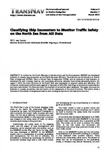 Classifying Ship Encounters to Monitor Traffic ... - TransNav Journal