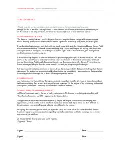 Client Release Form - Evguenia Cheinis