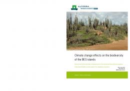 Climate change effects on the biodiversity of the BES islands