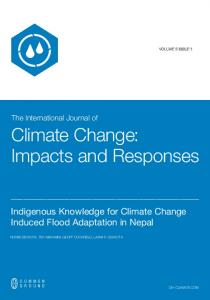 Climate Change: Impacts and Responses