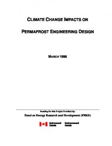 Climate Change Impacts on