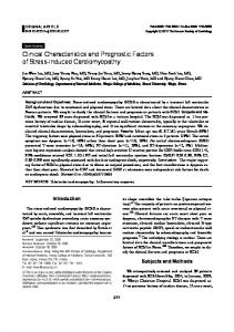 Clinical Characteristics and Prognostic Factors of ... - Semantic Scholar