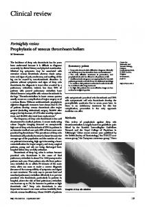 Clinical Review - 11 january 1997 - Europe PMC