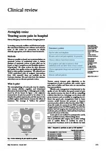 Clinical Review - 24 May a997 - NCBI