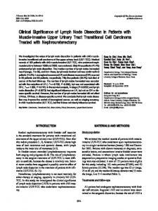 Clinical Significance of Lymph Node Dissection ... - KoreaMed Synapse