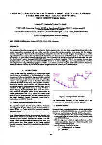 close photogrammetry and laser scanning using a ... - Semantic Scholar