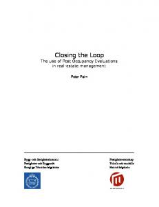 Closing the Loop - DiVA portal