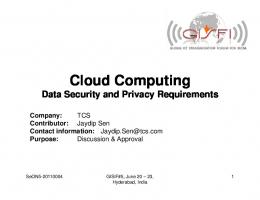 Cloud Computing Security