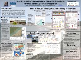 Coastal cell vulnerability viewer