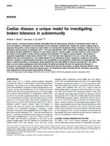 Coeliac disease - Semantic Scholar