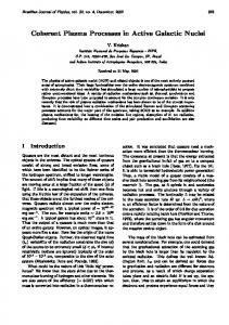 Coherent Plasma Processes in Active Galactic Nuclei