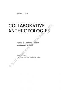 collaborative anthropologies