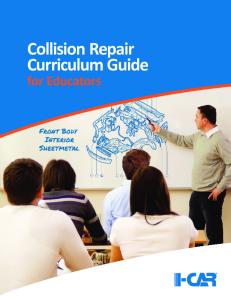 Collision Repair Curriculum Guide - I-Car