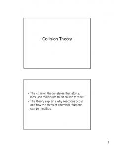 Collision Theory - Libby-teach.net