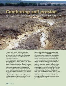 Combating soil erosion - AgriLife.org