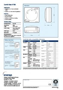 Combi-Stat RTS8 - UK Plumbing