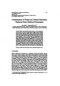 Combination of Visual and Textual Similarity Retrieval from Medical ...