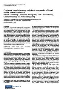 Combined visual odometry and visual compass for ... - Semantic Scholar