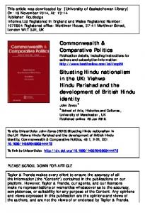 Commonwealth & Comparative Politics Situating ...
