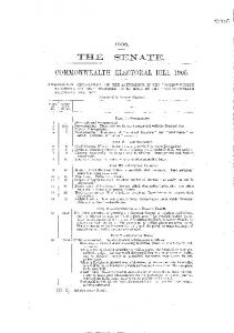 Commonwealth Electoral Bill 1905