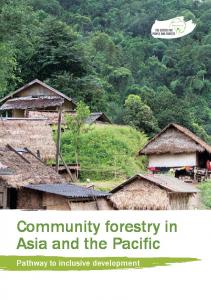 Community forestry in Asia and the Pacific - recoftc