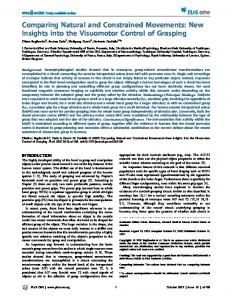 Comparing Natural and Constrained Movements - Semantic Scholar