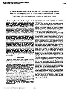 Comparison between Different Methods for Developing Neural