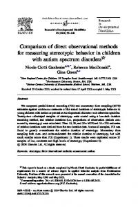 Comparison of direct observational methods for ... - Behaviorpedia