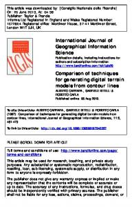 Comparison of techniques for generating digital